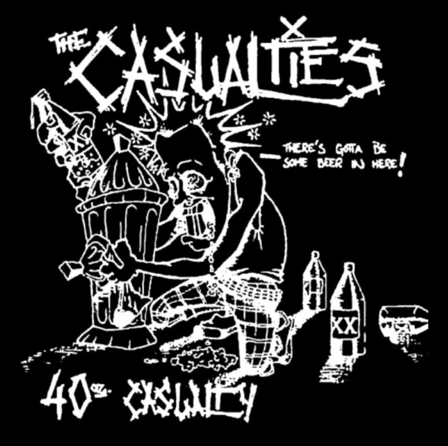 Casualties - 40oz - Shirt
